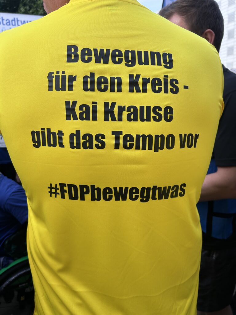 Bewegung für den Kreis – Kai Krause gibt das Tempo vor