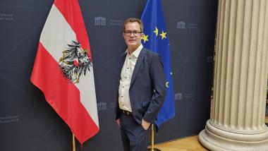 Besuch von Andreas Gerrath bei den Neos in Wien